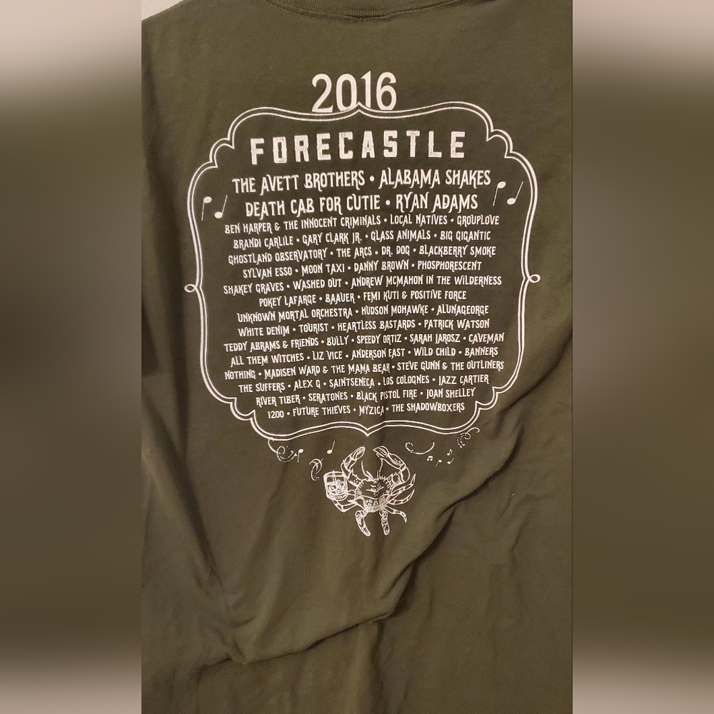 2016 forecastle t-shirt